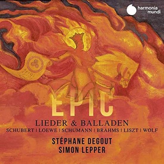 EPIC: LIEDER BALLADEN/ STEPHANE DEGOUT, SIMON LEPPER [에픽: 독일어 가곡 & 발라드 - 스테판 드구]