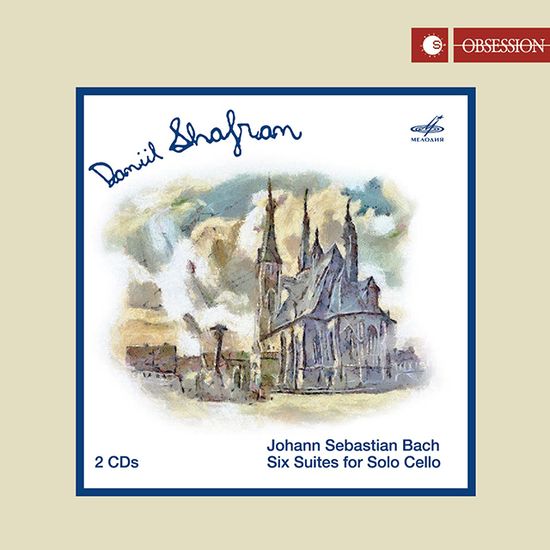 SIX SUITES FOR SOLO CELLO/ DANIIL SHAFRAN [바흐: 무반주 첼로 모음곡 - 다닐 샤프란]