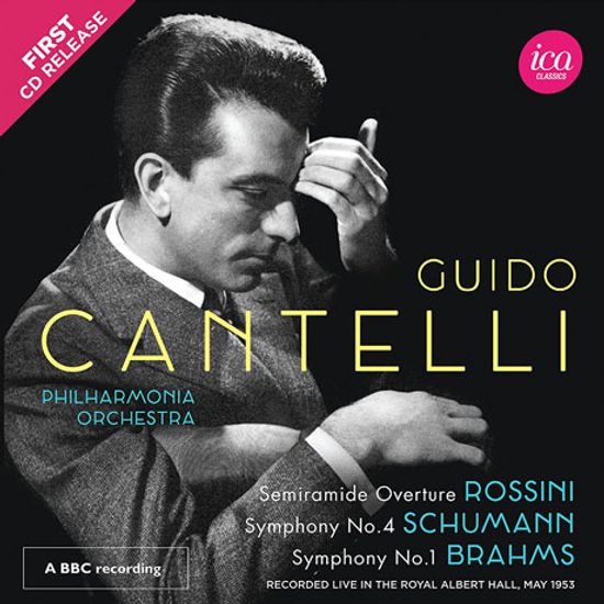 SYMPHONY NO.4 & SYMPHONY NO.1/ GUIDO CANTELLI [슈만: 교향곡 4번 & 브람스: 교향곡 1번]