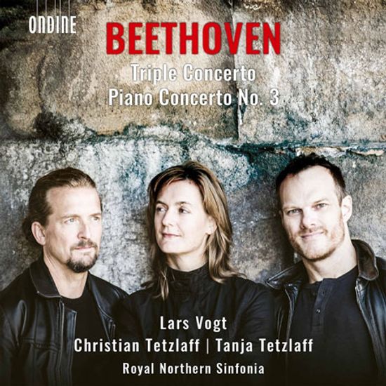 TRIPLE CONCERTO & PIANO CONCERTO NO.3/ LARS VOGT, CHRISTIAN TETZLAFF, TANJA TETZLAFF [베토벤: 3중 협주곡, 피아노 협주곡 3번 - 포그트 & 테츨라프]