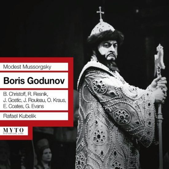 BORIS GODUNOV/ BORIS CHRISTOFF, RAFAEL KUBELIK [무소르그스키: 보리스 고두노프]