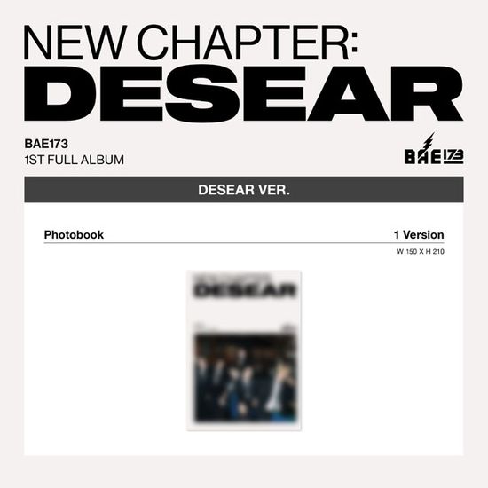 NEW CHAPTER : DESEAR [정규 1집] [EVER VER] [DESEAR VER]