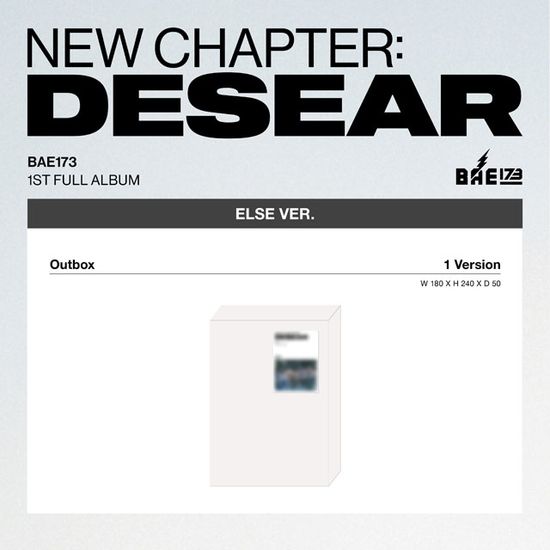 NEW CHAPTER : DESEAR [정규 1집] [EVER VER] [ELSE VER]