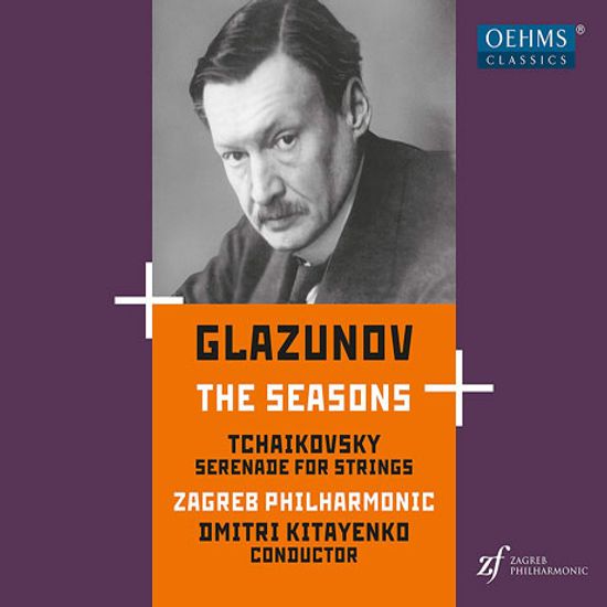 THE SEASONS & SERENADE FOR STRINGS/ DMITRI KITAYENKO [글라주노프: 사계 & 차이코프스키: 현을 위한 세레나데]