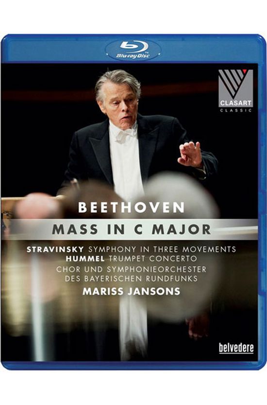 MASS IN C MAJOR, SYMPHONY IN THREE MOVEMENTS, TRUMPET CONCERTO/ MARISS JANSONS [얀손스: 75세 생일 기념공연 - 베토벤, 스트라빈스키, 훔멜] [한글자막]