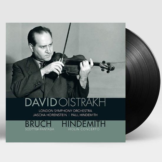 BRUCH: SCOTTISH FANTASIA & HINDEMITH: VIOLIN CONCERTO/ JASCHA HORENSTEIN, PAUL HINDEMITH] [브루흐: 스코틀랜드 환상곡 & 힌데미트: 바이올린 협주곡 - 다비드 오이스트라흐] [180G LP]