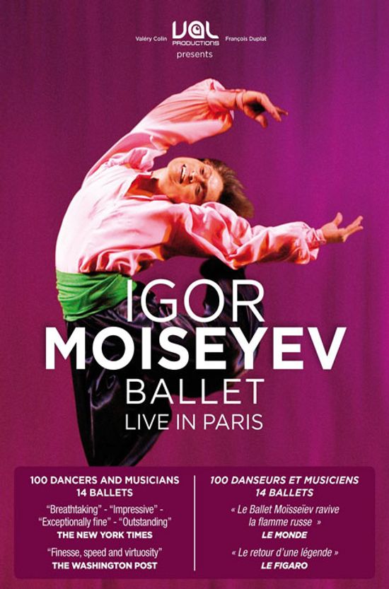 IGOR MOISEYEV BALLET: LIVE IN PARIS [이고르 모이세예프 발레단 파리 공연]