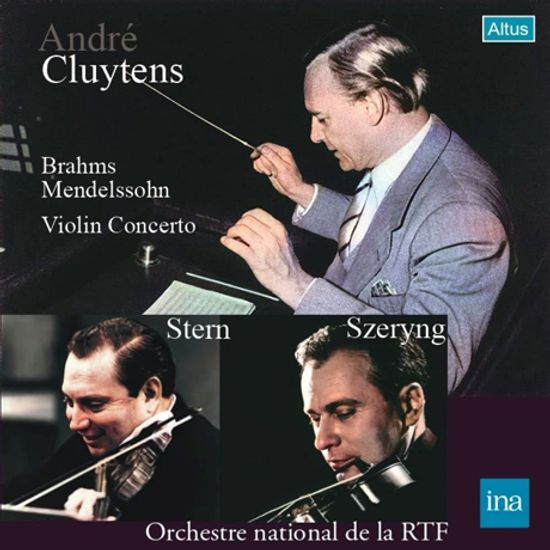 BRAHMS & MENDELSSOHN: VIOLIN CONCERTO/ ISAAC STERN, HENRYK SZERYNG [브람스, 멘델스존: 바이올린 협주곡 - 스턴, 쉐링, 앙드레 클뤼탕스 | INA 미공개 라이브]