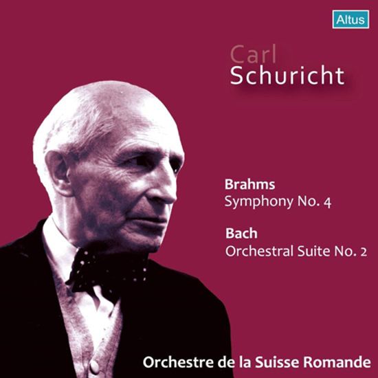 SYMPHONY NO.4 & ORCHESTRAL SUITE NO.2/ CARL SCHURICHT [브람스: 교향곡 4번, 바흐: 관현악 모음곡 2번 - 칼 슈리히트]