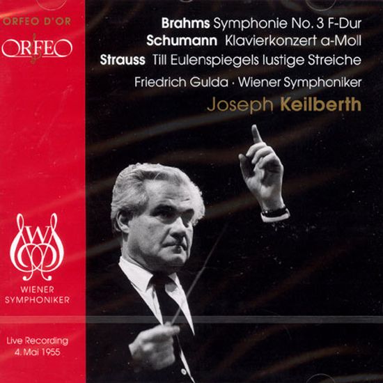 SYMPHONIE NO.3 FUR-DUR OP.90 ETC/ JOSEPH KEILBERTH