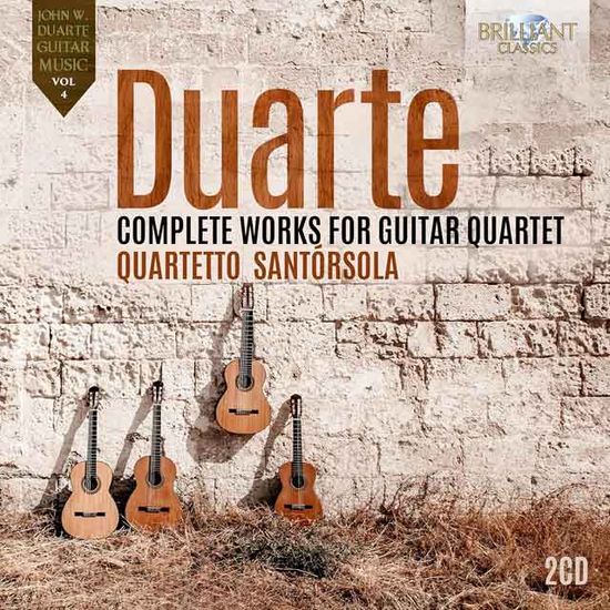 WORKS FOR GUITAR QUARTET/ QUARTETTO SANTORSOLA [듀어트: 기타 사중주를 위한 작품 전곡 - 산토르솔라 사중주단]