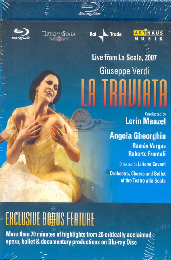 LA TRAVIATA/ ANGELA GHEORGHIU, LORIN MAAZEL [블루레이 전용플레이어 사용]