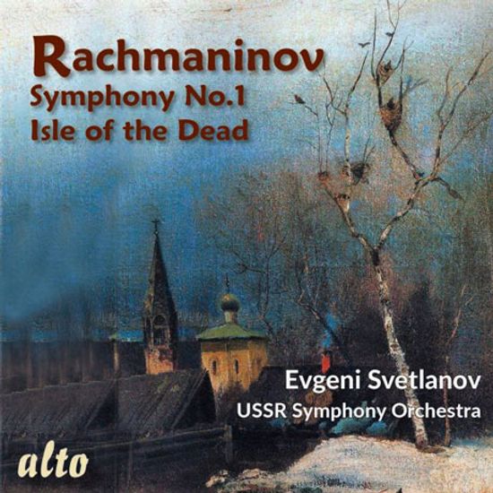 SYMPHONY NO.1 & ISLE OF THE DEAD/ EVGENY SVETLANOV [라흐마니노프: 교향곡 1번 & 죽음의 섬 - 스베틀라노프]