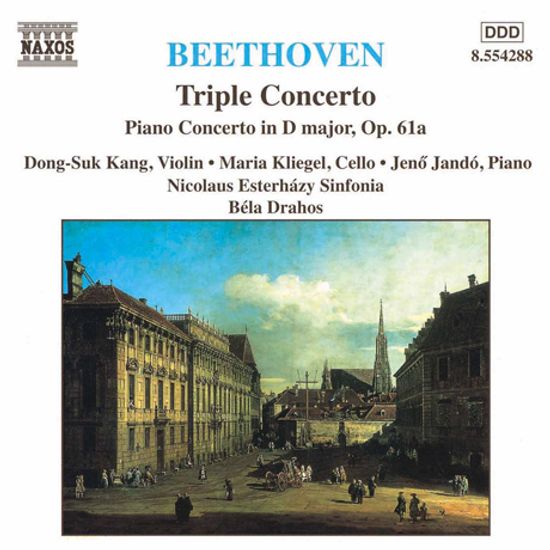 TRIPLE CONCERTO, PIANO CONCERTO/ DONG-SUK KANG, MARIA KLIEGEL, JENO JANDO [베토벤: 삼중 협주곡, 피아노 협주곡 - 강동석, 클리겔, 얀도]