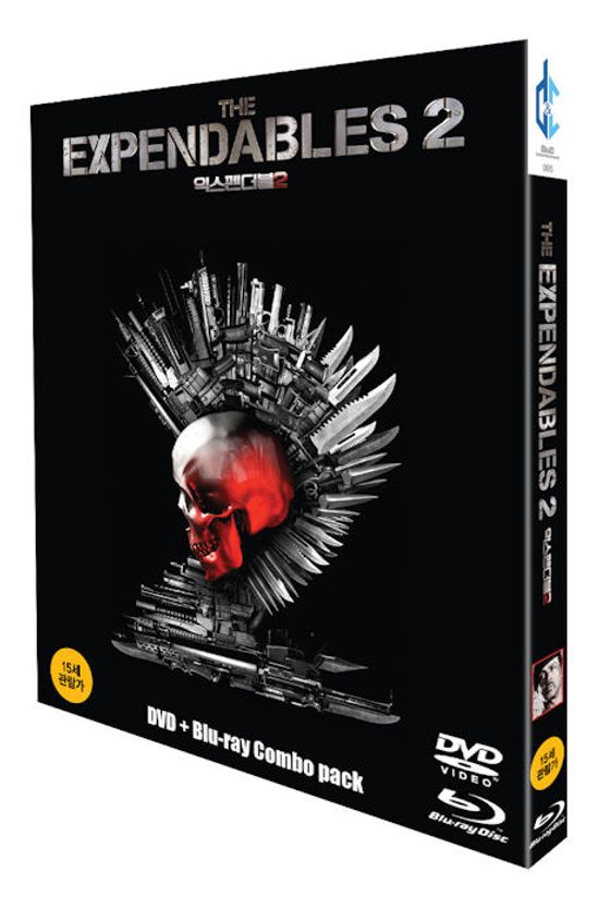 익스펜더블 2: BD+DVD [콤보팩 한정판] [THE EXPENDABLES 2] [14년 12월 데이지 & 시너지 프로모션]