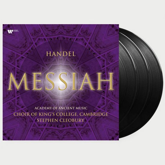 MESSIAH/ CHOIR OF KING`S COLLEGE CAMBRIDGE, STEPHEN CLEOBURY [헨델: 메시아 - 캠브리지 킹스 칼리지 합창단, 클리오베리] [LP]