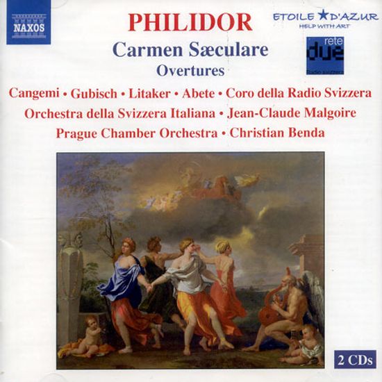 CARMEN SAECULARE/ OVERTURES/ CHRISTIAN BENDA