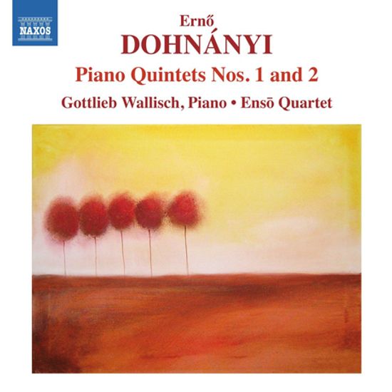 PIANO QUINTETS NOS.1 & 2/ GOTTLIEB WALLISCH, ENSO QUARTET [도흐나니: 피아노 오중주]