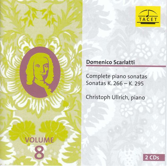 COMPLETE PIANO SONATAS K.266-295 (VOL.8)/ CHRISTOPH ULLRICH [스카를라티: 건반 소나타 전곡 8집 - 크리스토프 울리히]