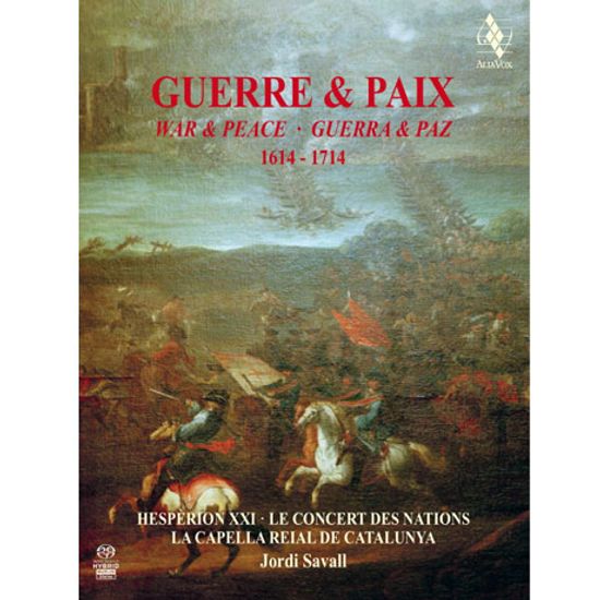 GUERRE & PAIX(WAR & PEACE) 1614-1714/ JORDI SAVALL [BOOK+CD] [SACD HYBRID] [전쟁과 평화 - 조르디 사발]