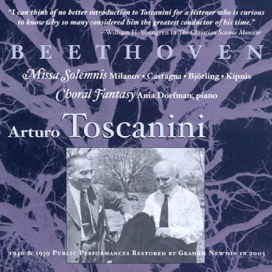 MISSA SOLEMNIS/ ZINKA MILANOV, ARTURO TOSCANINI