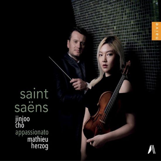 WORKS FOR VIOLIN & ORCHESTRA/ JINJOO CHO, MATHIEU HERZOG [생상스: 바이올린 협주곡 3번 - 조진주]