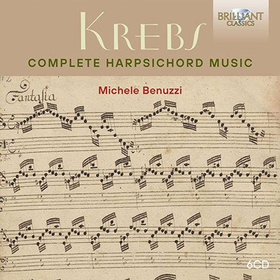 COMPLETE HARPSICHORD MUSIC/ MICHELE BENUZZI [크렙스: 하프시코드 작품 전곡 - 미켈레 베누치]