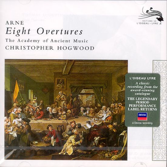 EIGHT OVERTURES/ CHRISTOPHER HOGWOOD