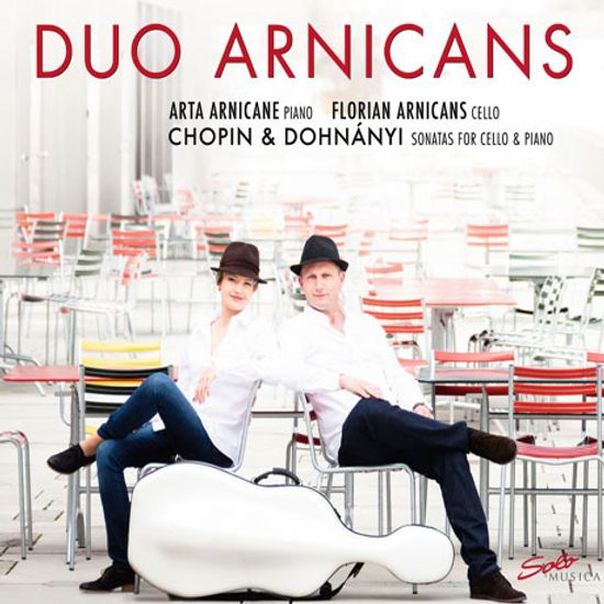 SONATAS FOR CELLO & PIANO/ DUO ARNICANS [듀오 아르니칸스: 쇼팽 & 도흐나니 첼로 소나타]