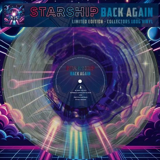 STARSHIP BACK AGAIN [180G MARBLED LP]