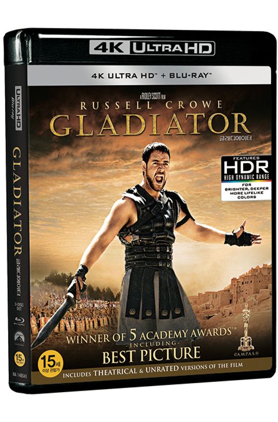 글래디에이터 4K UHD+BD [GLADIATOR]