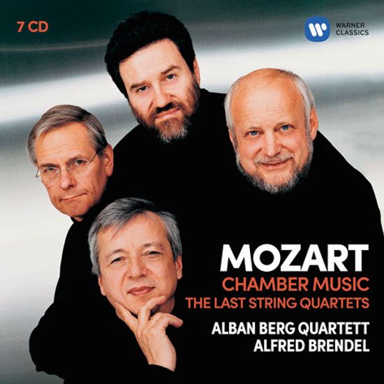 CHAMBER MUSIC: THE LAST STRING QUARTETS/ ALBAN BERG QUARTETT, ALFRED BRENDEL [모차르트: 실내악 (후기 사중주 외) - 알반 베르크 사중주단, 브렌델]