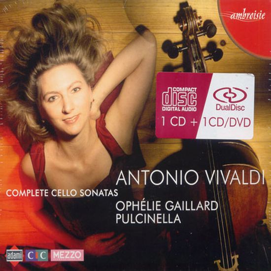 COMPLETE CELLO SONATAS/ OPHELIE GAILLARD/ PULCINELLA [CD + DVD]