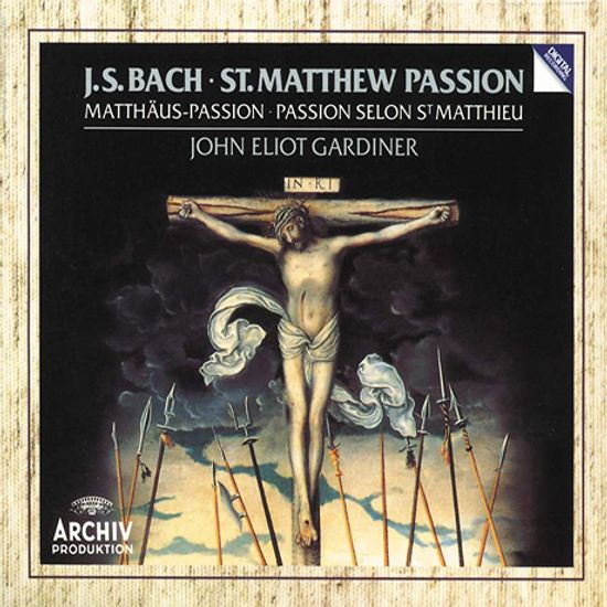 MATTHEW PASSION/ JOHN ELIOT GARDINER [바흐: 마태 수난곡 - 존 엘리엇 가디너]