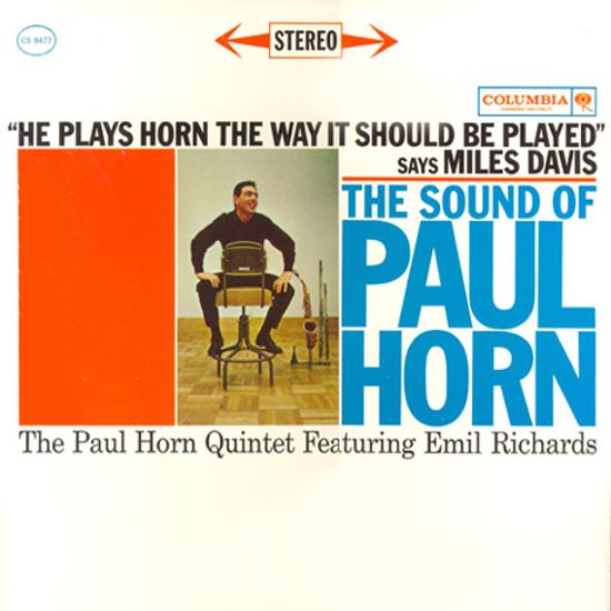 THE SOUND OF PAUL HORN [LP]