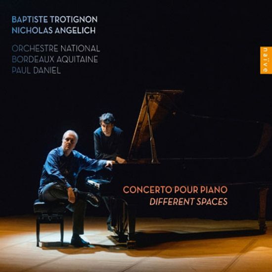 CONCERTO POUR PIANO: DIFFERENT SPACES/ NICHOLAS ANGELICH, PAUL DANIEL [트로티농: 피아노 협주곡 & 소품집 - 니콜라스 안겔리치]