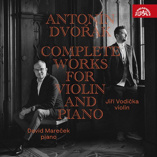 COMPLETE WORKS FOR VIOLIN AND PIANO/ JIRI VODICKA, DAVID MARECEK[드보르작: 바이올린과 피아노를 위한 작품 전곡 - 이르지 보디치카, 다비트 마레체크]