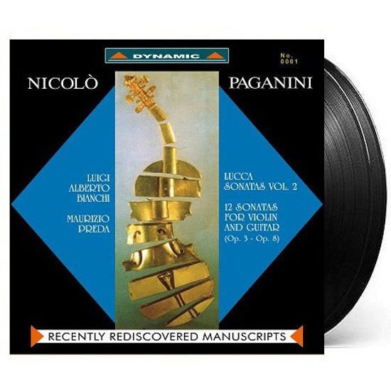 12 SONATAS FOR VIOLIN AND GUITAR/ LUIGI ALBERTO BIANCHI, MAURIZIO PREDA [180G LP] [파가니니: 바이올린과 기타를 위한 루카 소나타 2집]