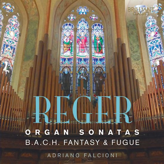 ORGAN SONATAS & BACH FANTASY & FUGUE/ ADRIANO FALCIONI [레거: 오르간 소나타 - 팔치오니]