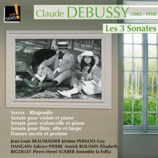 LES 3 SONATES/ JEROME PERNOO, ANNICK ROUSSIN