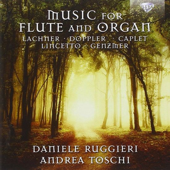 MUSIC FOR FLUTE AND ORGAN/ DANIELE RUGGIERI, ANDREA TOSCHI [플룻과 오르간을 위한 작품집]