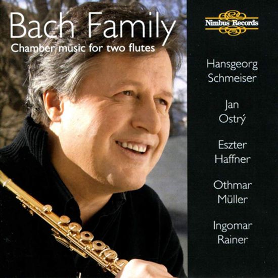 BACH FAMILY: CHAMBER MUSIC FOR TWO FLUTES/ HANSGEORG SCHMEISER [바흐 가족의 플루트를 위한 실내악 - 한스게오르그 슈마이저]