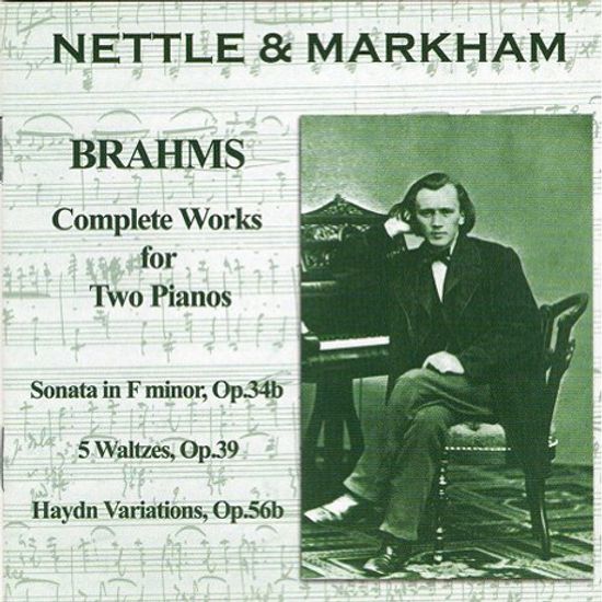 COMPLETE WORKS FOR TWO PIANOS/ DAVID NETTLE, RICHARD MARKHAM