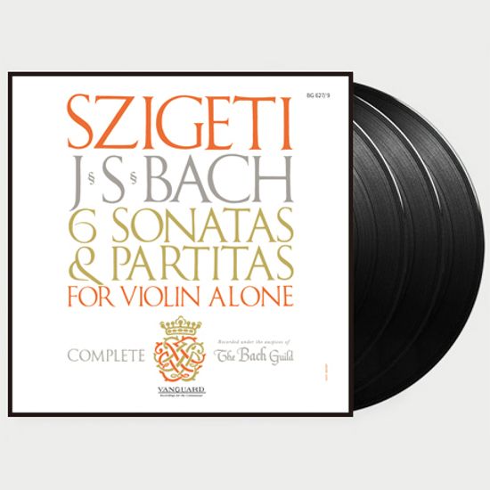 6 SONATAS & PARTITAS FOR VIOLIN/ JOSEPH SZIGETI [바흐: 무반주 바이올린을 위한 소나타와 파르티타 - 요제프 시게티] [한정반] [180G LP]