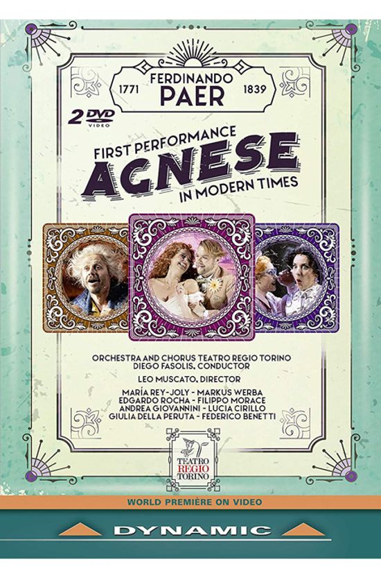 AGNESE/ DIEGO FASOLIS [파에르: 오페라 <아그네스>| 디에고 파졸리스] [한글자막]