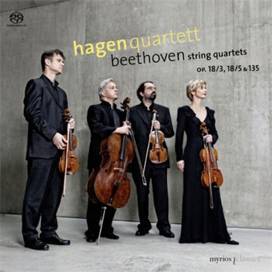 STRING QUARTETS OP.18-3, 18-5 & 135/ HAGEN QUARTETT [SACD HYBRID] [하겐 사중주단: 베토벤 현악4중주]