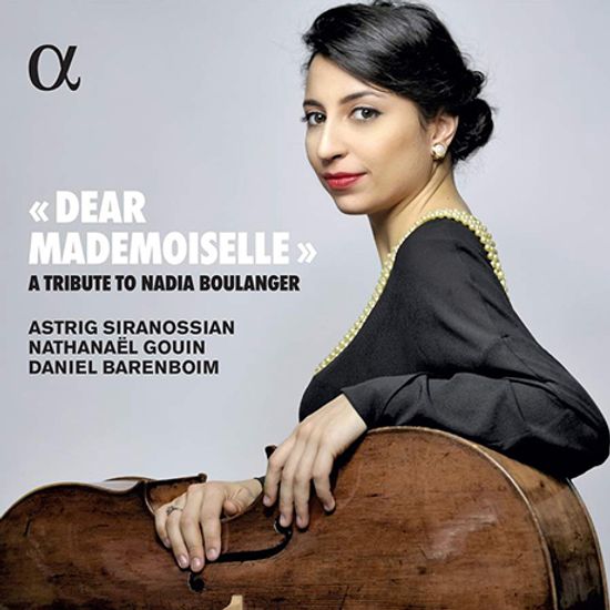 DEAR MADEMOISELLE: A TRIBUTE TO NADIA BOULANGER/ NATHANAEL GOUIN, DANIEL BARENBOIM [피아졸라, 스트라빈스키, 불랑제, 르그랑: 첼로와 피아노를 위한 음악 - 아스트리그 시라노시안]
