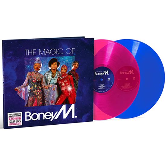 MAGIC OF BONEY M. [SPECIAL REMIX EDITION] [CLEAR PINK & BLUE  LP]