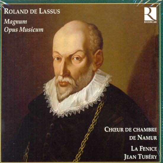 MAGNUM OPUS MUSICUM/ LA FENICE, JEAN TUBERY [라수스: 마그눔 오푸스 무지쿰 1604 모테트선집]