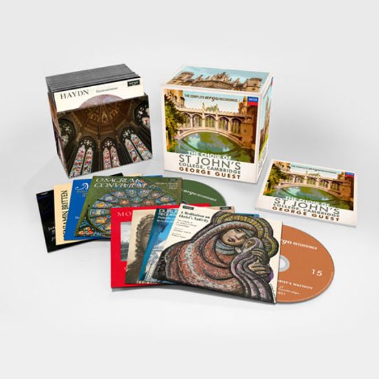 THE COMPLETE ARGO RECORDINGS/ GEORGE GUEST [캠브리지 세인트 존스 칼리지 합창단: 아르고 녹음 전집]